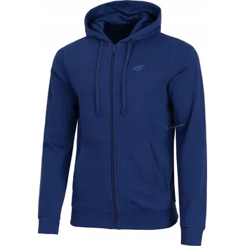 Pánská mikina 4F PÁNSKÁ MIKINA S KAPUCÍ BAVLNA NA ZIP / vel XXXL 3XL