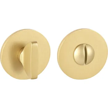 Dveřní kování TI - ROZETA - R 5S rozety WC OLM - Zlatá matná (208)