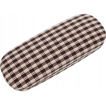 Pouzdro na brýle Pouzdro na brýle hnědé karo KR628