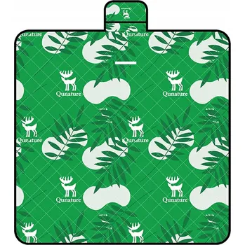Pelíšek pro psa Podložka Qunature pro turistiku voděodolná deka 2 x 2 m - zelená