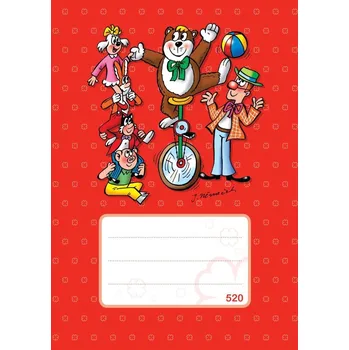 Set školních potřeb Školní sešit Čtyřlístek 520 - čistý A5 / 20 listů