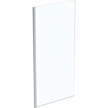 Vanová zástěna Ideal Standard i.Life Sprchová stěna Walk-In 100x200 cm, lesklá stříbrná/čiré sklo