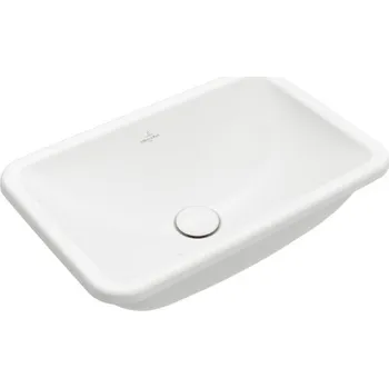 Umyvadlo Villeroy & Boch Loop&Friends Umyvadlo zápustné, 605x410 mm, bez přepadu, CeramicPlus, alpská bílá