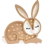 Lampa Little Lights Bunny Barevná kombinace: Chocolate Brown