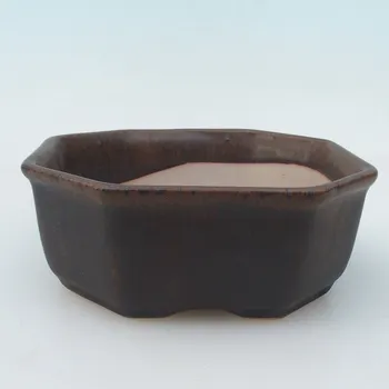 Květináč Bonsai miska H13 - 12,5 x 12,5 x 4,5 cm. - modrá 1399b-H13mhne