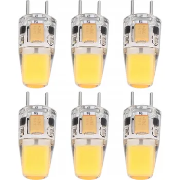 Žárovka 6 KS LED ŽÁROVKA 5W GY6.35 TEPLÁ BÍLÁ