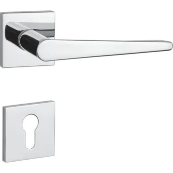 Dveřní kování AT - ARNICA - HR 7S rozety PZ, klika/klika OC - Chrom lesklý