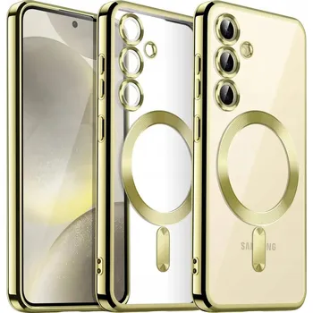 Pouzdro na mobilní telefon Zadní Kryt ST pro Samsung Galaxy S25 zlatý