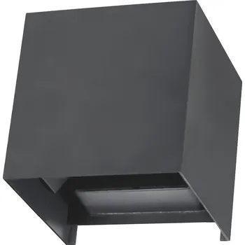 Venkovní osvětlení Venkovní LED osvětlení Immax DICE nástěnné, 6W, 340lm, IP65, antracit