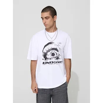 Pánská móda Tričko s potiskem - XXL - House - bílý - 162GT-00X