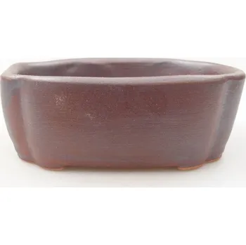 Květináč Keramická bonsai miska 12 x 9 x 4,5 cm kovová 1427-M25-6024