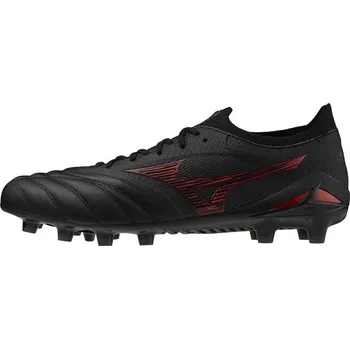 Kopačky Mizuno MORELIA NEO IV - JAPAN(U) - Black/MORELIA 40th Red/Black Velikost: 46.0