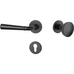 ASM - MARIGOLD 1 - R 7S rozety PZ, koule/klika levá BS - Černá matná