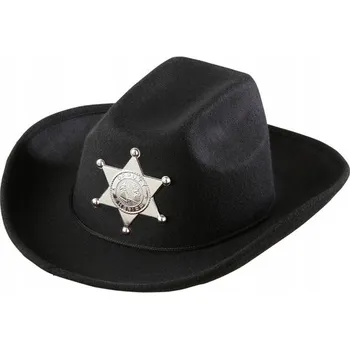 Pokrývka hlavy Šerifský klobouk Widmann černý
