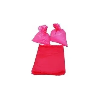 Potravinová fólie Mikrotenové sáčky červené, 20 x 30 cm - odtrhávací