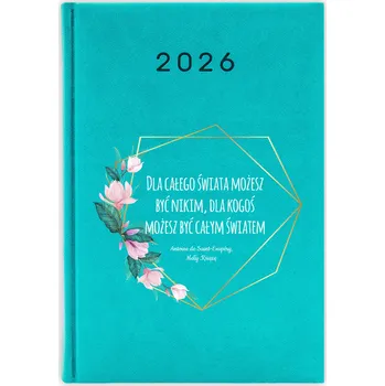 Kalendář Knižkový kalendář 2026 A5 FunnyCase modrý