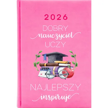 Kalendář Knižkový kalendář 2026 A5 Cute Cups růžový