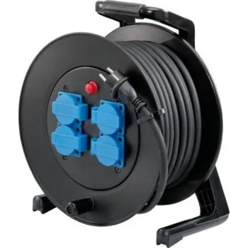 elektrický kabel Storch PRODLUŽOVACÍ KABEL NA BUBNU, 25 M, PRYŽOVÝ KABEL, 2,5 MM² (600255)