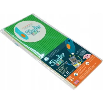 Příslušenství pro čtečku elektronické knihy PLA filament 3Doodler 2,5 mm 20 g zelený