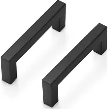 Madlo do koupelny Úchytky nábytku Probrico černé, kuchyňské