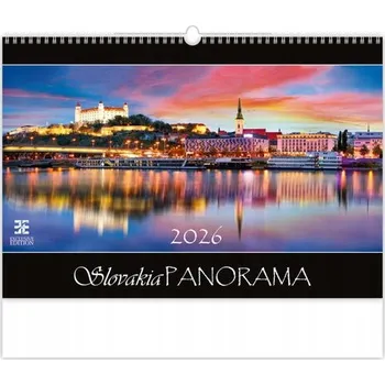 Kalendář Slovakia Panorama 2026 - nástěnný kalendář