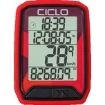 CICLO SPORT Tachometr CicloSport Protos 213 bezdrátový - Červená