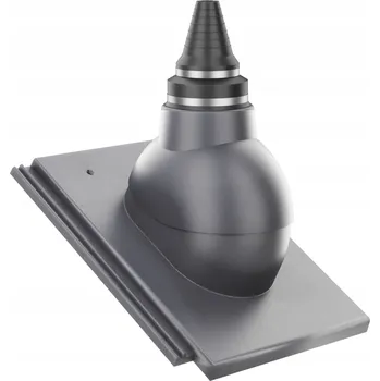 Vrták Střešní anténní průchodka CREATON KAPSTADT ŠEDÁ (Vodotěsná)