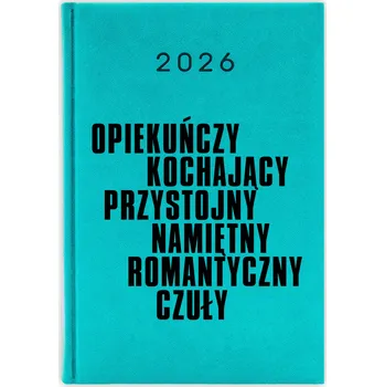 Kalendář Knižkový kalendář 2026 A5 FunnyCase modrý