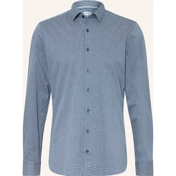 Pánská košile Olymp Pánská Košile Level Five Body Fit, modrá / tmavě modrá, 39