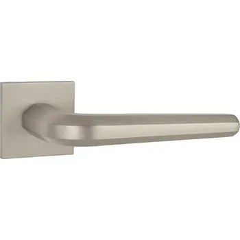 Dveřní kování TI - OKTAGON - HR 4160Q 5S bez spodní rozety, klika/klika NP - Nikl perla (142)