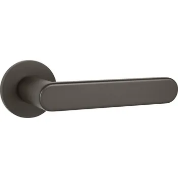 Dveřní kování TI - ROUND - R 3957 5S klika/klika, bez spodní rozety T - Titan (141)