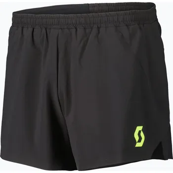 Pánské běžecké šortky SCOTT RC Run Split black/black yellow