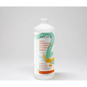 Prací prostředek Prací gel na sportovní a funkční prádlo s vůní citronu 1l 50PD (Šetrný prostředek na funkční, sportovní, membránové a outdoorové oblečení vyrobené z přírodních a směsných materiálů, které vyžadují zvláštní péči, aby se jejich vlastnosti časem nezměnily. )