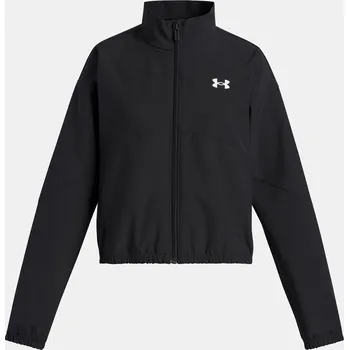 Dívčí bunda Dívčí bunda Under Armour UA Rival Woven Jacket-BLK 6005743-003 Černá YLG
