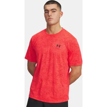 Pánské tričko Pánské tričko Under Armour UA Tech Tee Pixelate-RED 6005920-713 Červená 3XL