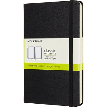 Diář Moleskine, Nelinkovaný zápisník Moleskine Classic tvrdá vazba M 208 stran černý - Formadore