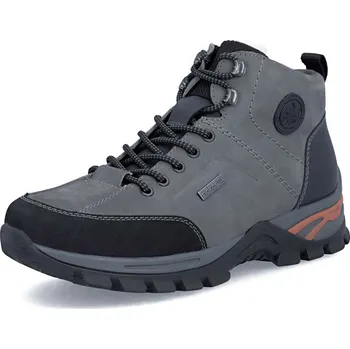 Pánská zimní obuv Pánská kotníková obuv RIEKER B6800-40 šedá W5 42