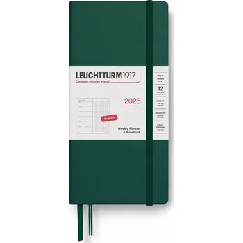 Diář Knižní diář 2026 B6 Leuchtturm1917 zelený