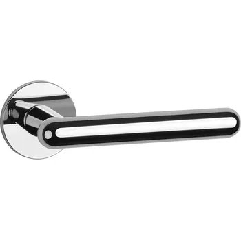 Dveřní kování AS - ASTERIA - R 5S klika/klika, bez spodní rozety OC - Chrom lesklý