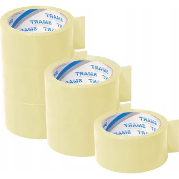 Lepicí páska Balicí páska Smart transparentní šířka 48 mm délka 45 m 6 ks
