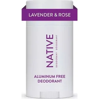 Native Lavender & Rose 75 g - Dámský deodorant v tyčince