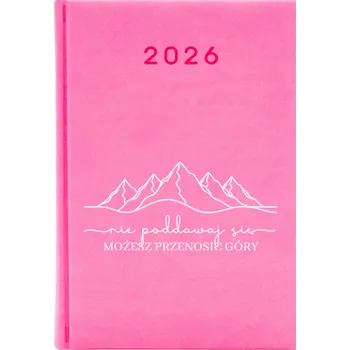 Kalendář Knižkový kalendář 2026 A5 růžový