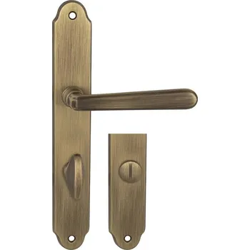 MPK - ALT WIEN klika/klika, WC klíč, 90 mm OGS - Bronz česaný matný