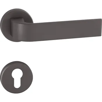 Dveřní kování TI - CINTO - R 2732 klika/klika, rozety PZ T - Titan (141)