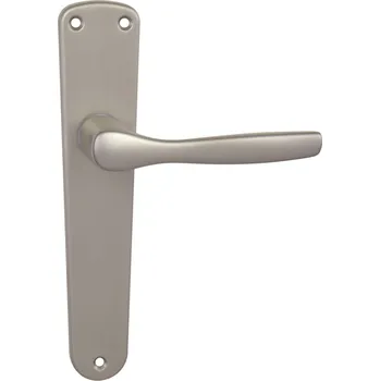 Dveřní kování BA LUXOR B klika/klika, bez otvoru F8 - Nikl matný