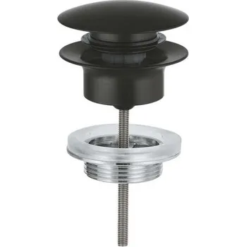 Sifon Grohe Příslušenství Umyvadlová výpusť, matná černá