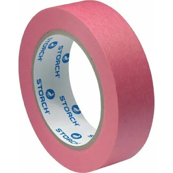 Lepicí páska Storch lepící páska červená do vlhkosti 25mm x 50m