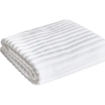 Kave Home Bílá bavlněná osuška Navira 70 x 140 cm