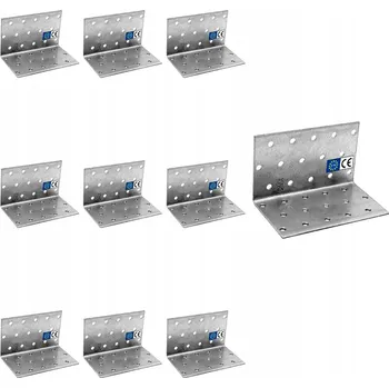 Tesařské kování Montážní úhelník Domax KM6 10 x 6 cm