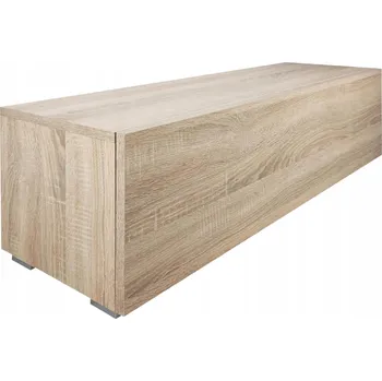 Televizní stolek TV stolek / Komoda pod TV Závěsná Stojící 100x30x30 cm Dub Sonoma